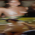 Women nylons massage